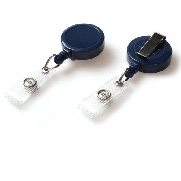 Bilde av Blue badge reel with belt clip and strap. 60270196 (DE,SE,NO,FI,RO,PL)