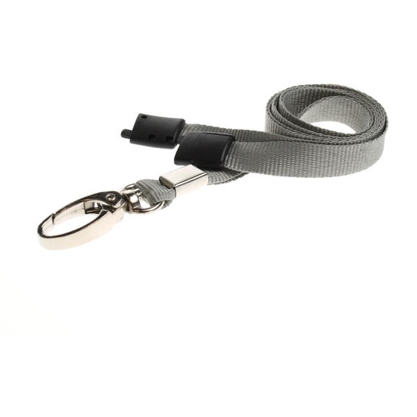 Bilde av Grey lanyard / keyhanger 10 mm with metal lobster clip. 60270560 (DE,SE,NO,FI,RO,PL)